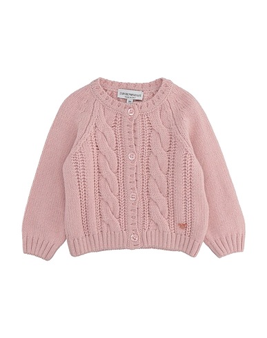 EMPORIO ARMANI Cardigan Pink 34% Polyamide, 30% Wool, 30% Viscose, 5% Cashmere, 1% Polyester