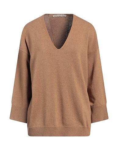 IESSE Jumper Camel 35% Polyamide, 30% Wool, 30% Viscose, 5% Cashmere