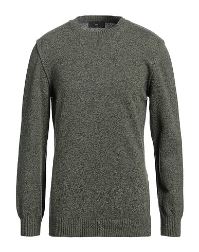 LIU •JO MAN Jumper Military green 80% Wool, 20% Polyamide