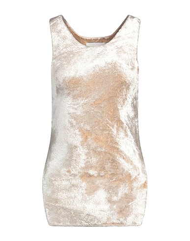 NANUSHKA Maglia Gilet Beige 85% Viscosa, 15% Poliammide