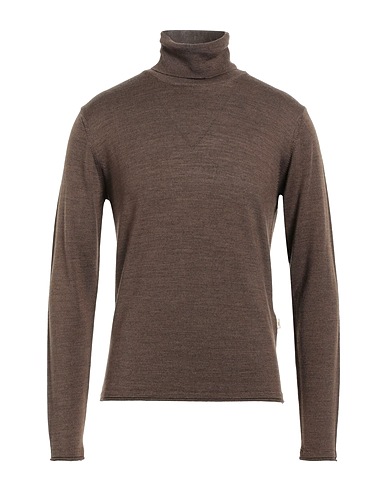 LIU •JO MAN Turtleneck Brown 50% Acrylic, 50% Wool