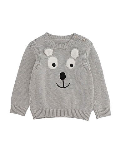 STELLA McCARTNEY KIDS Sweater Light grey 100% Organic cotton, Polyester