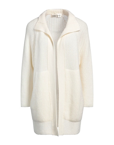 LAMBERTO LOSANI Cardigan Ivory 71% Cashmere, 19% Silk, 10% Polyester