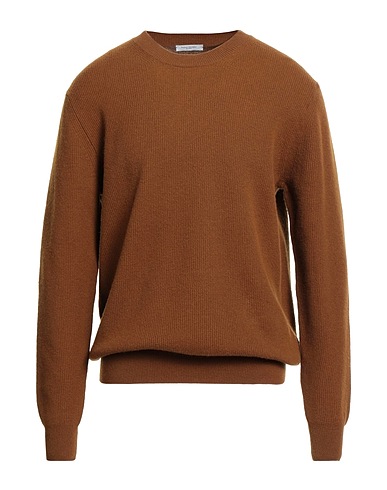PAOLO PECORA Pullover Marrone 100% Lana Vergine