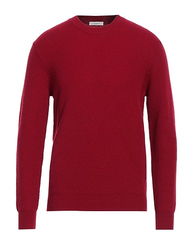 PAOLO PECORA Jumper Red 100% Virgin Wool