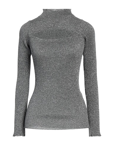 KOCCA Polo neck 70% Viscose, 15% Polyamide, 15% Metallic Polyester