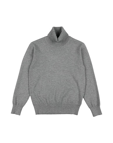 JECKERSON Polo neck Grey 41% Polyester, 40% Acrylic, 10% Nylon, 9% Cashmere