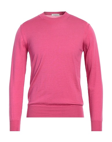 PAOLO PECORA Jumper Magenta 100% Virgin Wool