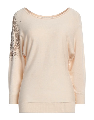 GUESS Sweater Ivory 82% Viscose, 16% Polyamide, 2% Elastane