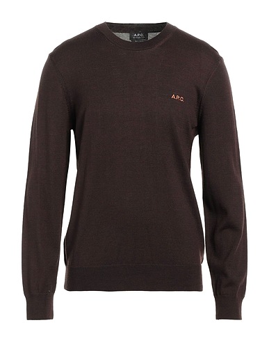 A.P.C. Pullover Bordeaux 55% Laine, 45% Polyester