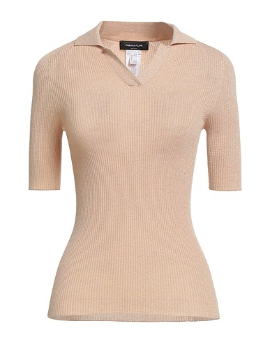 FABIANA FILIPPI Jumper Sand 84% Merino Wool, 9% Polyamide, 7% Polyester