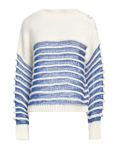 AVIÙ Jumper White 46% Virgin Wool, 26% Acrylic, 23% Alpaca wool, 3% Polyamide, 2% Mohair wool