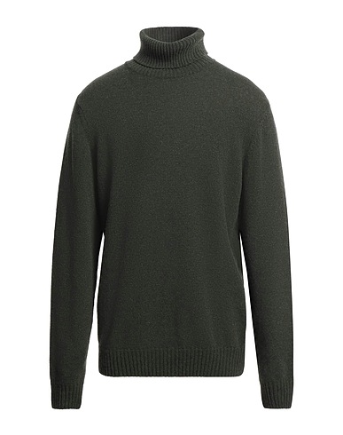 LIU •JO MAN Rollkragenpullover Militärgrün 40% Wolle, 35% Viskose, 22% Polyamid, 3% Andere Fasern