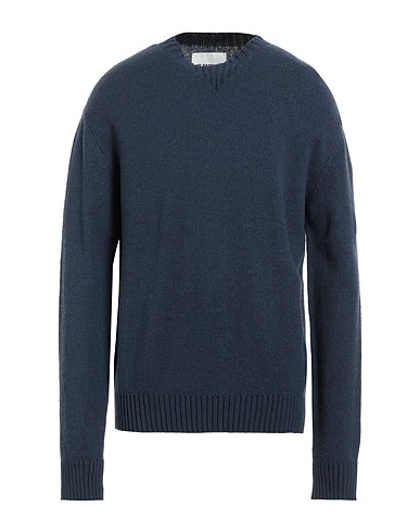 JIL SANDER Sweater Navy 50% Cotton, 50% Wool