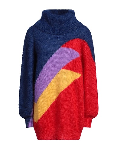 GUCCI Turtleneck Blue 65% Mohair wool, 29% Polyamide, 6% Wool, Acrylic