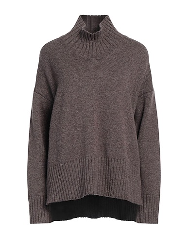 CO Polo neck Dark brown 70% Wool, 30% Cashmere