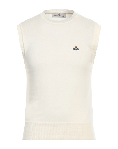 VIVIENNE WESTWOOD Jumper Off white 90% Wool, 10% Cashmere
