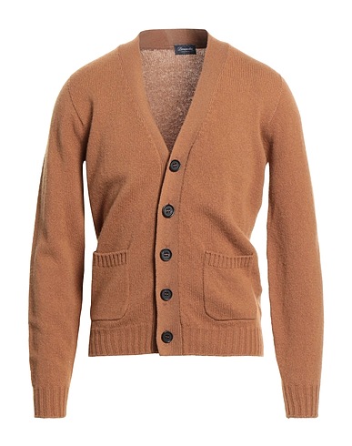 DRUMOHR Cardigan Camel 100% Lambswool