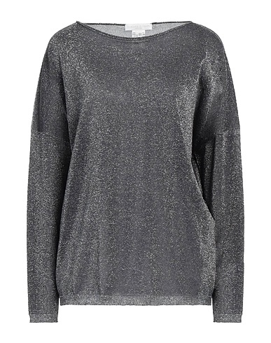 FABIANA FILIPPI Pullover Antracite 52% Fibra di metallo, 48% Nylon