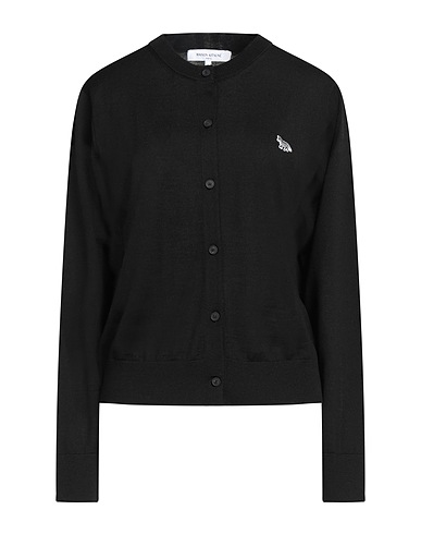 MAISON KITSUNÉ Cardigan Black 100% Wool