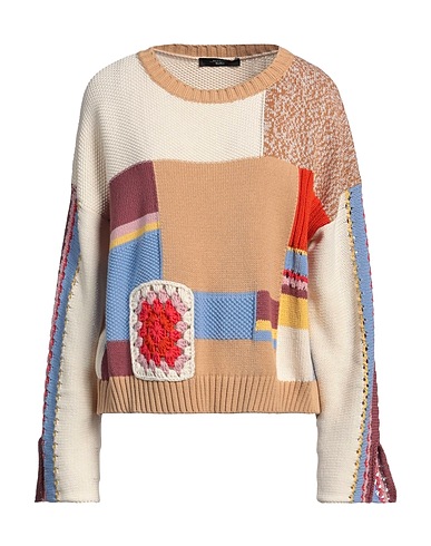 WEEKEND MAX MARA Sweater Beige 60% Cotton, 40% Acrylic, Polyester