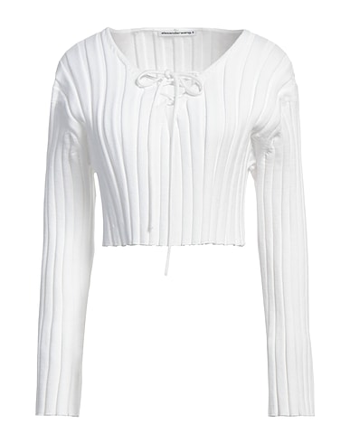 ALEXANDERWANG.T Jumper White 99% Polyamide, 1% Elastane