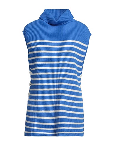 ASPESI Polo neck Blue 100% Wool