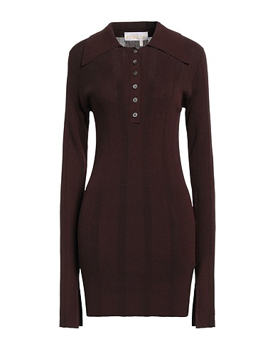REMAIN BIRGER CHRISTENSEN Jumper Dark brown 63% Viscose, 37% Nylon