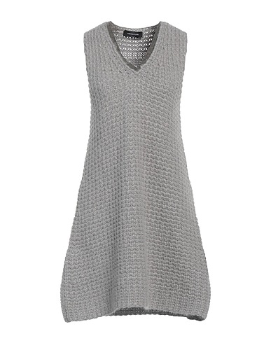 FABIANA FILIPPI Knit dress Grey 45% Virgin Wool, 21% Other Fibres, 14% Alpaca wool, 14% Mohair wool, 6% Cashmere