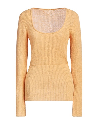 JACQUEMUS Sweater Beige 34% Mohair wool, 34% Alpaca wool, 32% Polyamide