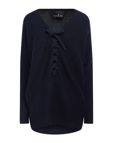 DESIGNERS REMIX Pullover Nachtblau 75% Baumwolle, 25% Polyamid