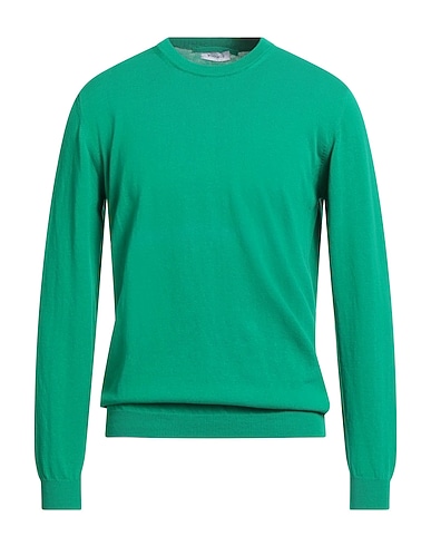 WOOL & CO Sweater Green 100% Cotton