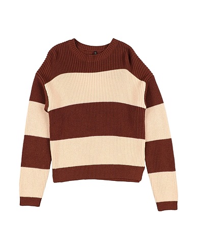 MANILA GRACE Jumper Brown 55% Acrylic, 45% Cotton