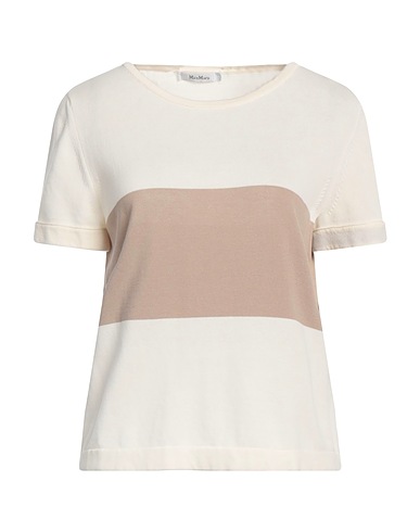 MAX MARA Sweater Ivory 100% Cotton