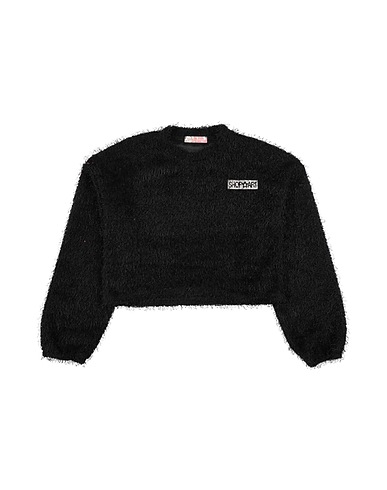 SHOPART Pullover Nero 100% Poliestere