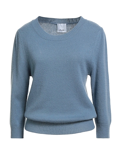 ALLUDE Jumper Slate blue 70% Virgin Wool, 30% Cashmere