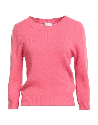 ALLUDE Pullover Magenta 70% Lana Vergine, 30% Cachemire