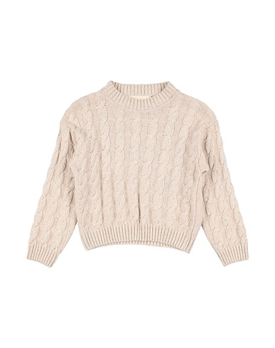 ROŸ ROGER'S Jumper Beige 45% Wool, 25% Polyamide, 25% Viscose, 5% Cashmere