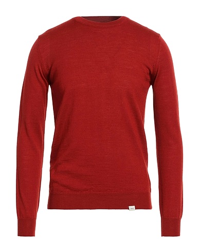 LIU •JO MAN Pullover Mattone 50% Lana Merino, 50% Acrilico