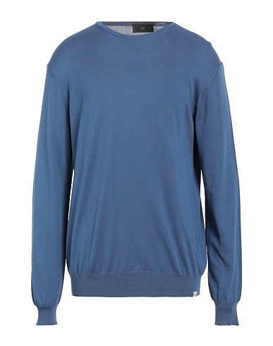 LIU •JO MAN Pullover Bleu pétrole 100% Coton