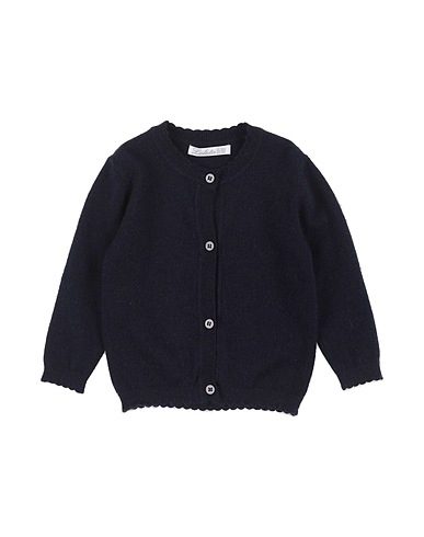 LOLETA Cardigan Navy blue 44% Acrylic, 26% PBT - Polybutylene terephthalate, 25% Polyamide, 5% Wool