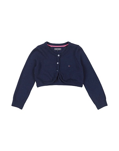 TOMMY HILFIGER Cardigan Navy 60% Cotton, 20% Nylon, 20% Viscose