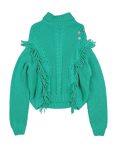 FUN & FUN Turtleneck Emerald green 54% Polyester, 20% Acrylic, 20% Nylon, 6% Wool