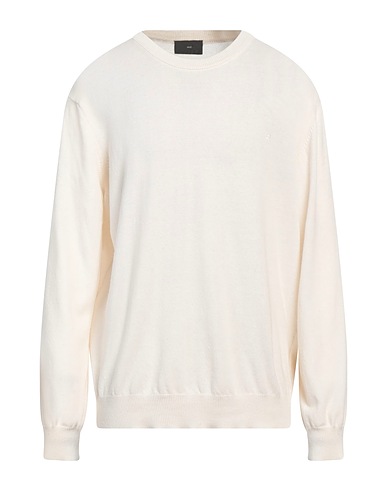 LIU •JO MAN Pullover Avorio 45% Cotone, 45% Lana, 10% Cachemire