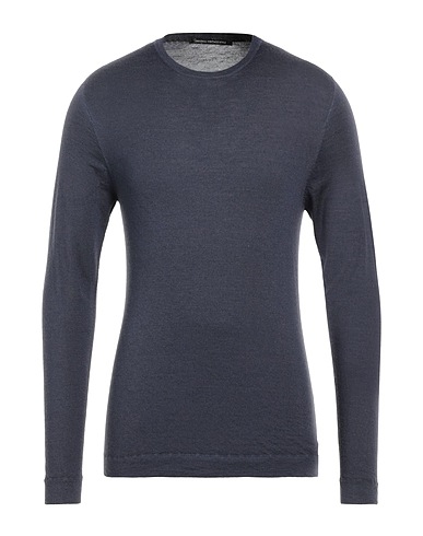 ORIGINAL VINTAGE STYLE Cashmere jumper Navy blue 100% Cashmere