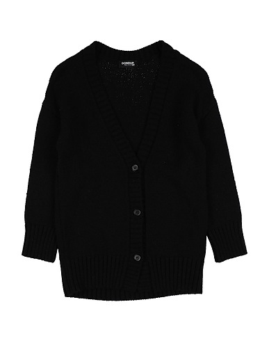 DONDUP Cardigan Black 70% Wool, 30% Polyacrylic