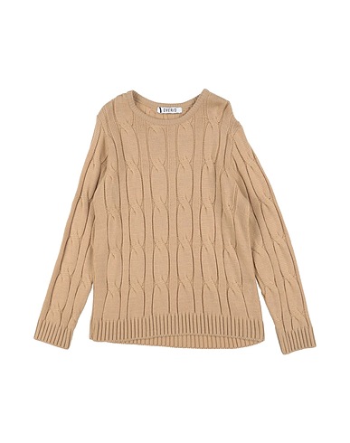 OVER/D Jumper Beige 70% Acrylic, 30% Wool