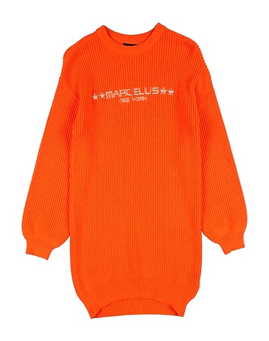 MARC ELLIS Dress Orange 57% Nylon, 43% Viscose