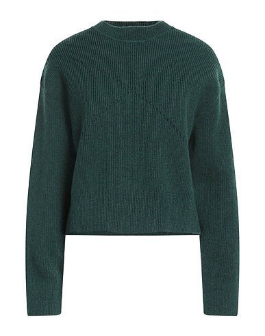 BOTTEGA VENETA Cashmere blend Dark green 89% Cashmere, 10% Polyamide, 1% Elastane
