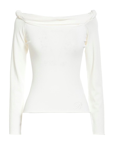 BLUMARINE Jumper Ivory 80% Viscose, 20% Polyamide